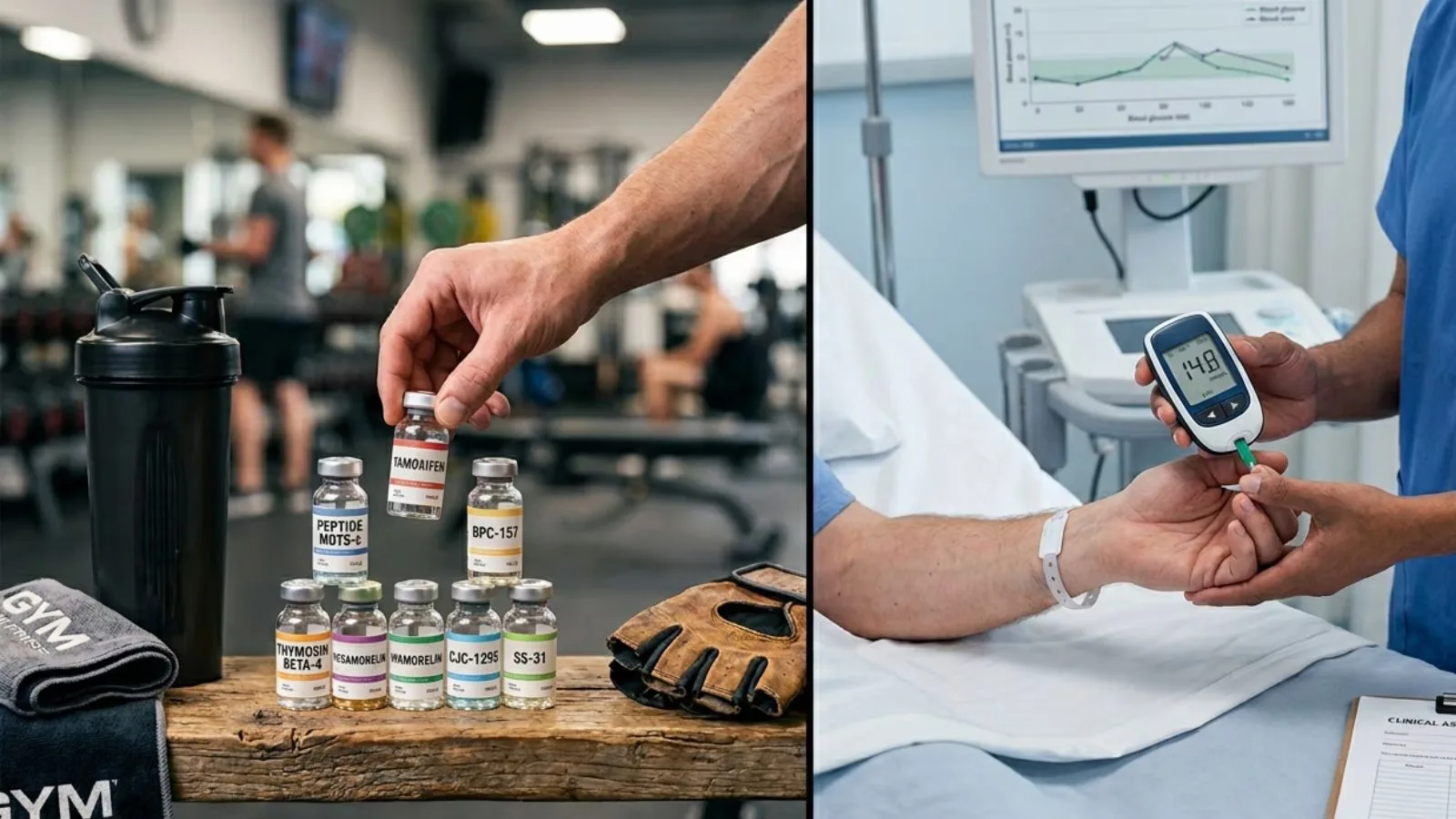 'Les peptides de gym m'ont donné le diabète' : l'histoire d'un acteur révèle le côté sombre